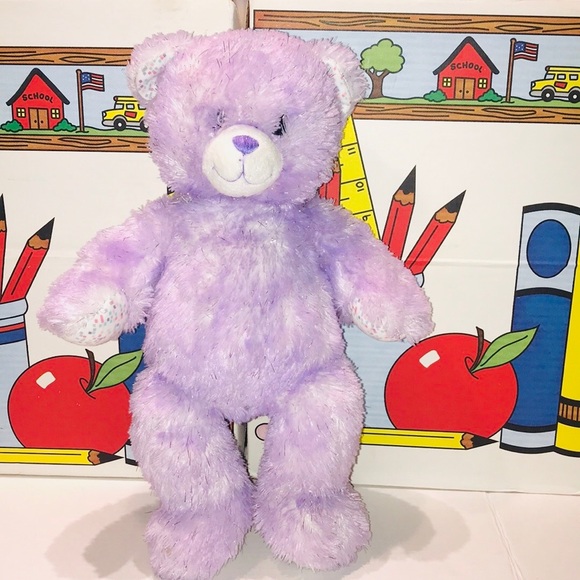 iCarly Purple Bear Plush Build A Bear - Picture 3 of 8
